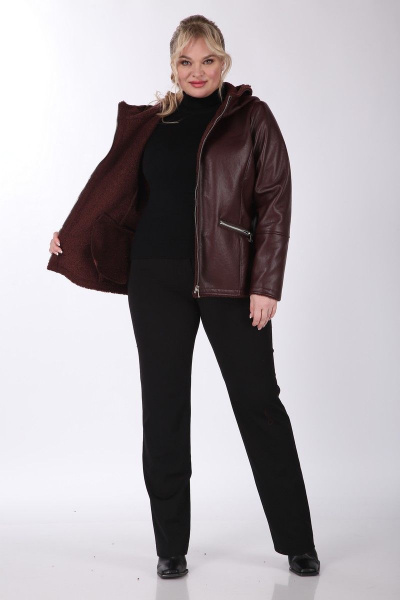 Дубленка Celentano 2030.2 шоколад - фото 11