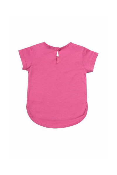 Детская розовая майка из трикотажа с водной печатью Bell Bimbo 170034 розовый - фото 3