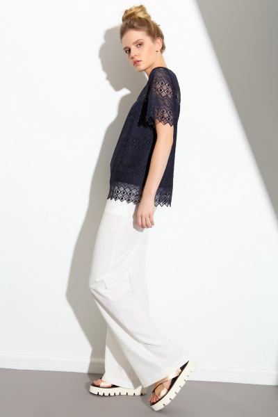 Брюки Nova Line 4363 молочный - фото 5