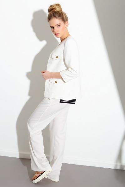 Брюки Nova Line 4363 молочный - фото 2