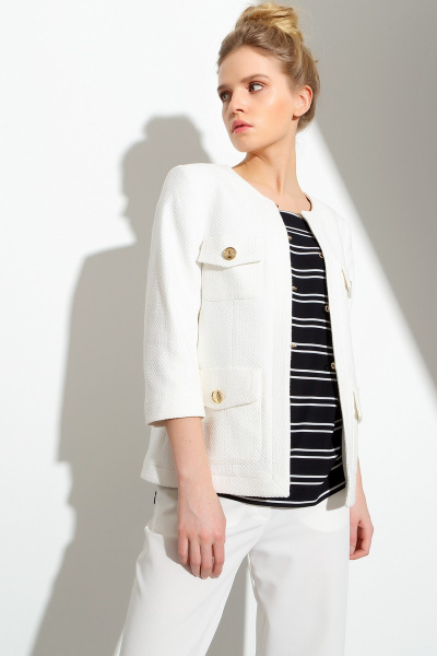 Брюки Nova Line 4363 молочный - фото 3