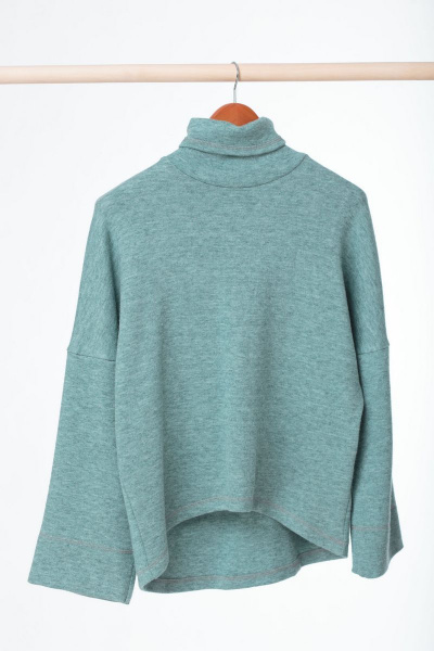 Джемпер Anelli 573 св.зеленый - фото 5