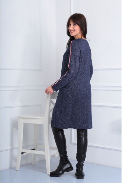 Платье с рельефами и функциональными карманами VIA-Mod 436 - фото 2