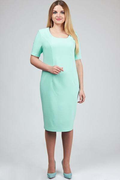 Жилет, платье Tensi 220 1_бирюзовый - фото 2