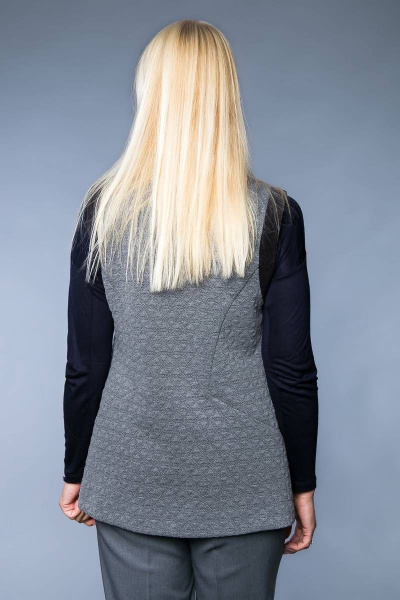 Жилет Avila 0751 серый - фото 3