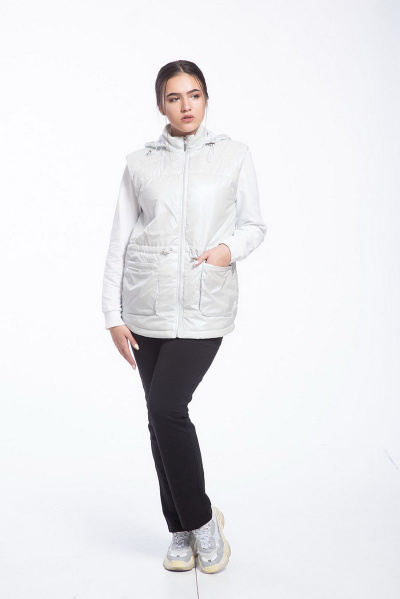 Брюки, джемпер, жилет FORMAT 11332 зол.песок/черный - фото 11