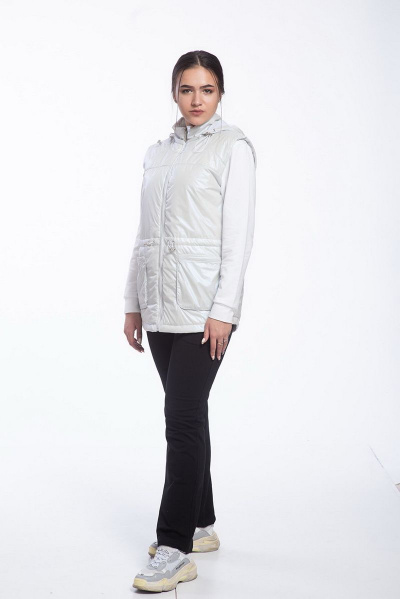 Брюки, джемпер, жилет FORMAT 11332 зол.песок/черный - фото 12