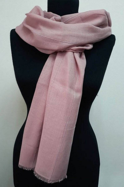 Шарф со строчкой, демисезонный, тёмно-розовый TrendCorner 2-1-19-360 1711 - фото 1