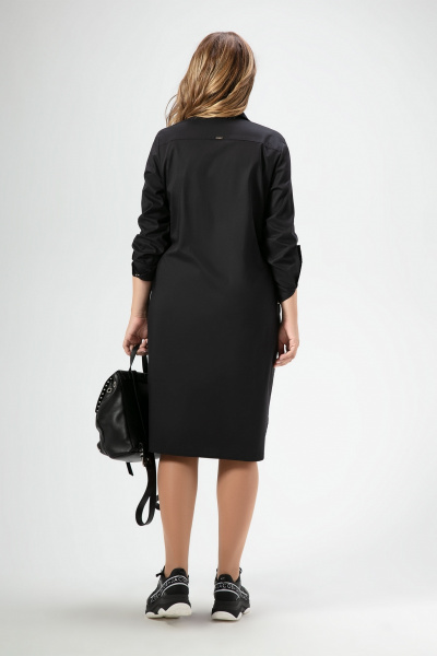 Платье Панда 455180 черный - фото 2
