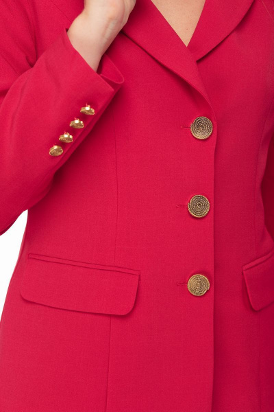 Брюки, жакет Anelli 418.1 красный - фото 3