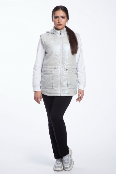 Брюки, джемпер, жилет FORMAT 11332 зол.песок/черный - фото 1