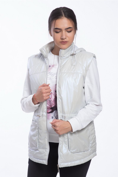 Брюки, джемпер, жилет FORMAT 11332 зол.песок/черный - фото 7