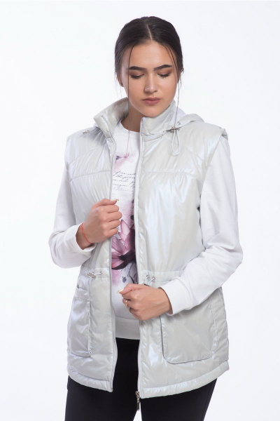 Брюки, джемпер, жилет FORMAT 11332 зол.песок/черный - фото 8