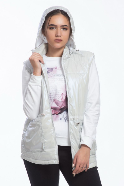 Брюки, джемпер, жилет FORMAT 11332 зол.песок/черный - фото 9