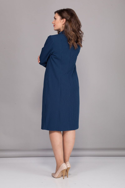 Платье БАГРЯНИЦА 5002 ярко-синий - фото 3