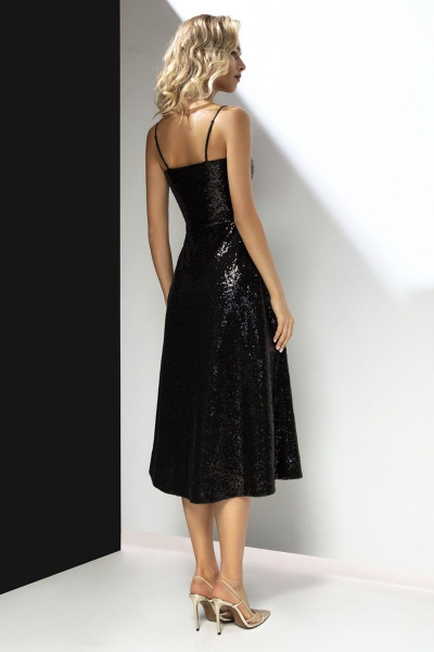 Платье LaVeLa L10071 черный - фото 2