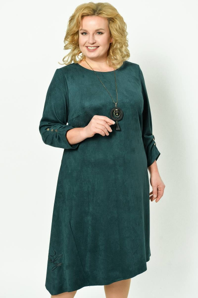 Платье с вышивкой на сетке и шнуровкой на спине Sharm-Art 2036 - фото 2