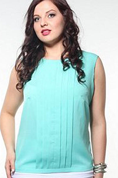 Блуза Vita Comfort 14с-1-240-0 бирюза - фото 1