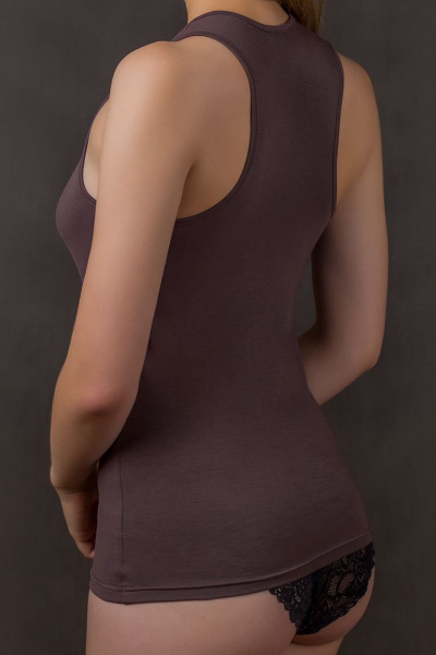 Майка из хлопка с регланом и коротким рукавом Круглогодичная Verally 309-3 цветной - фото 2