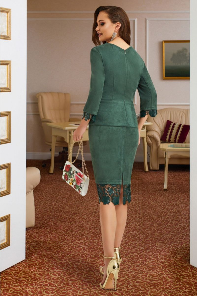 Блуза, юбка Lissana 3850 зеленый - фото 4