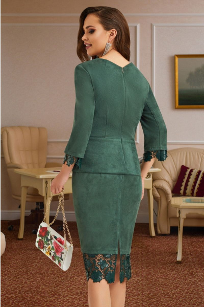Блуза, юбка Lissana 3850 зеленый - фото 5