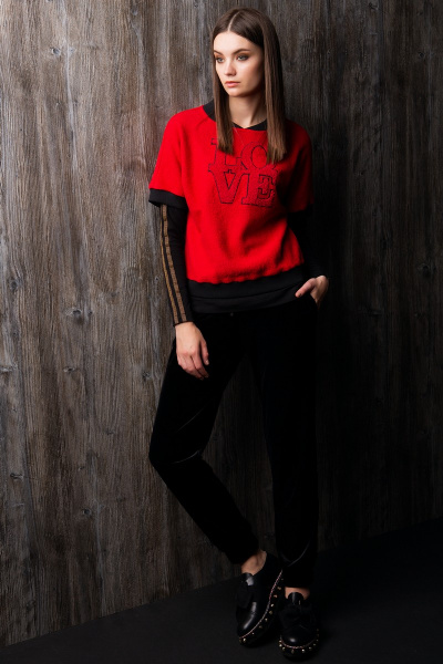 Свитшот Nova Line 2708 красный - фото 1