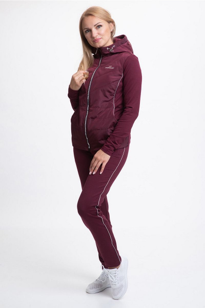 Брюки, джемпер, жакет FORMAT 11242 гранат - фото 3