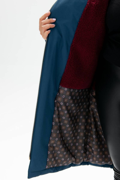 Пальто Bugalux 937 164-изумруд - фото 4