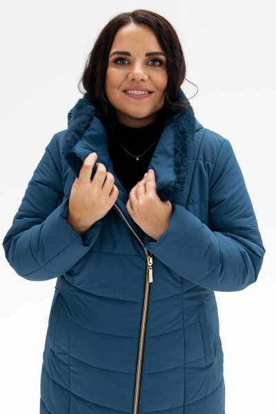 Пальто Bugalux 937 170-изумруд - фото 3