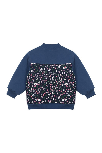 Бомбер из набивного твила с футером и утеплителем Bell Bimbo 173010 набивка/деним - фото 2