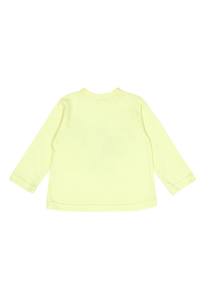 Лонгслив для мальчика из трикотажа с водной печатью Bell Bimbo 172119 лимон - фото 2