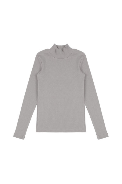 Джемпер из трикотажа с водной печатью и аппликацией для девочки Bell Bimbo 172079 серый - фото 1