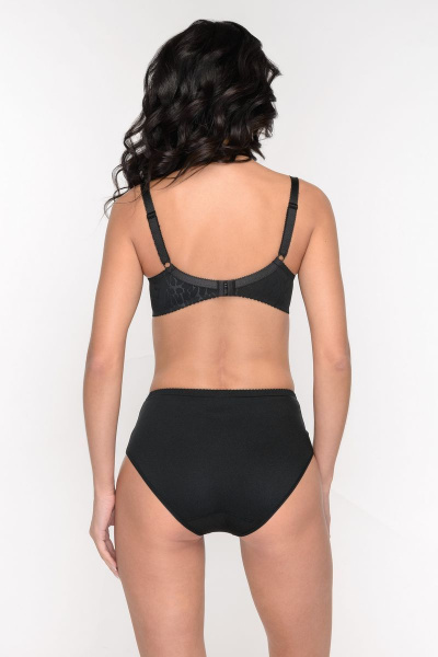 Бюстгальтер черный балконет кружевной Milady 195 3.34 - фото 3