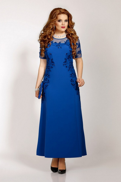 Платье Mira Fashion 4263 василек - фото 1