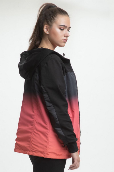 Брюки, джемпер, жакет FORMAT 11301 черно-розовый - фото 6