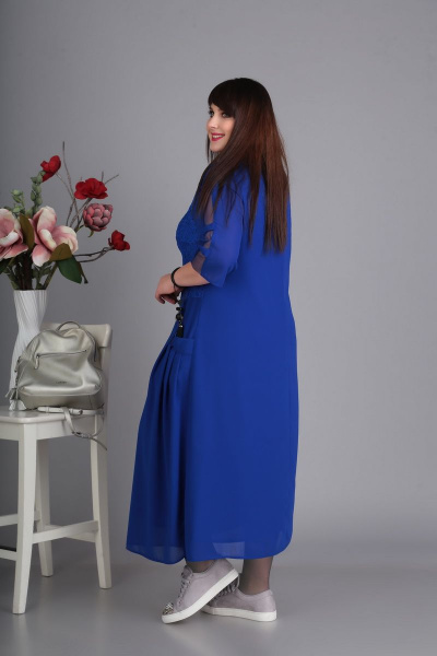 Платье Algranda А3350-василек - фото 2