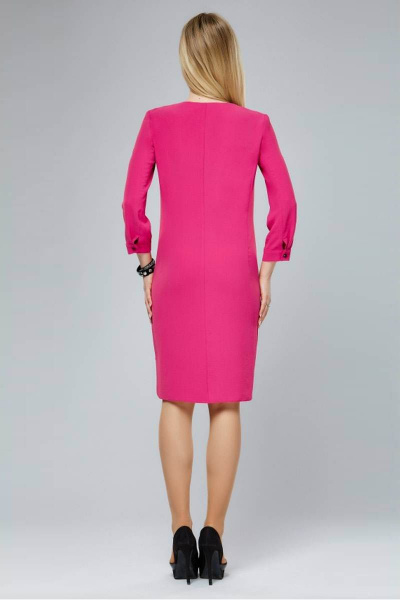 Платье Arisha 1158 фуксия - фото 2