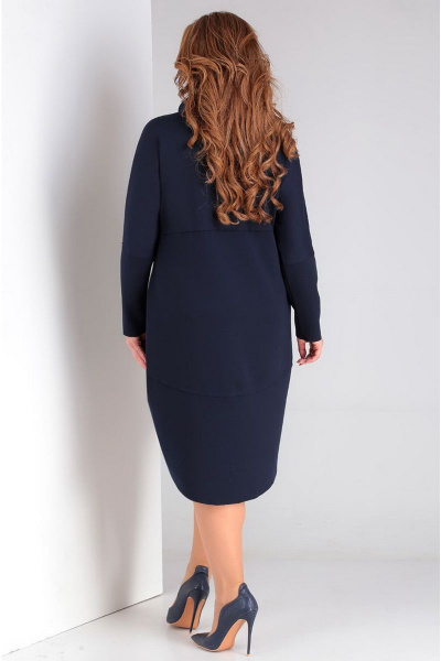 Платье Таир-Гранд 6541 т.синий - фото 2