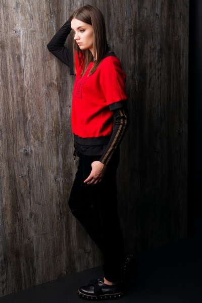 Свитшот Nova Line 2708 красный - фото 2