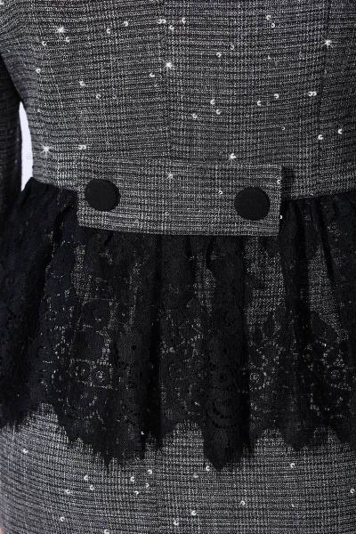 Блуза, жакет, юбка LeNata 31087 серый - фото 5