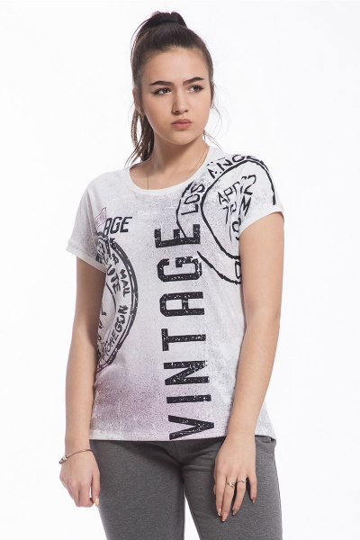 Брюки, джемпер, жакет FORMAT 11372 серо-розовый/антрацит - фото 9