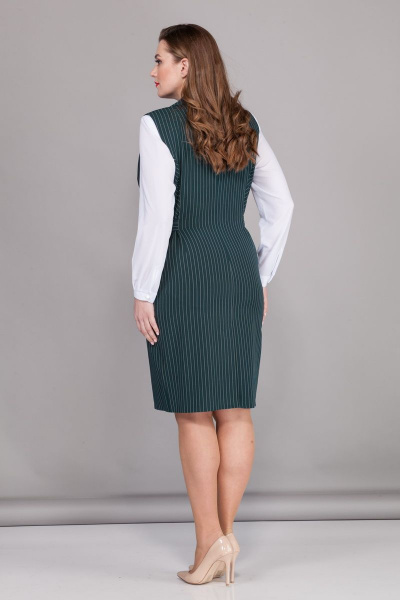 Блуза, сарафан БАГРЯНИЦА 2118 зеленый - фото 4