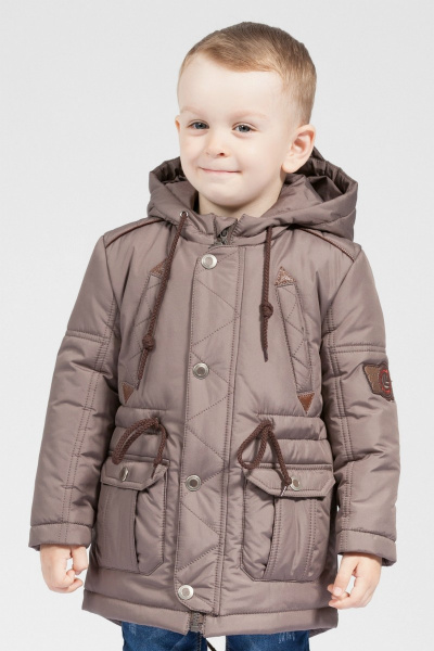 Куртка Lona 7221И коричневый - фото 1