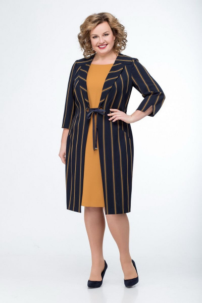 Платье Elady 3442 полоска - фото 1