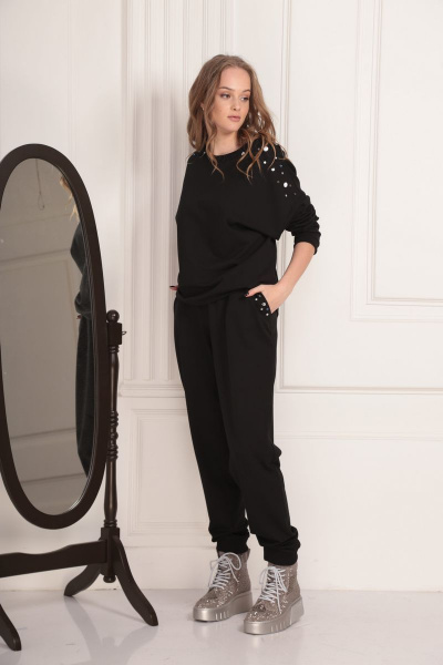 Спортивные брюки AMORI 5083 черный - фото 1