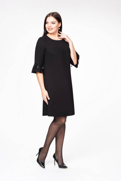 Платье Stilville 1701 черный - фото 4