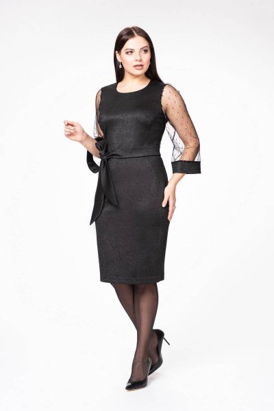 Платье Stilville 1697 графит - фото 3