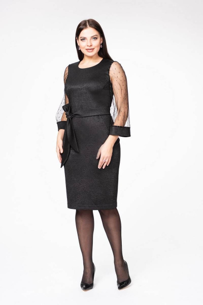 Платье Stilville 1697 графит - фото 4
