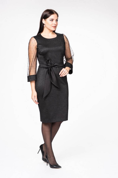Платье Stilville 1697 графит - фото 5