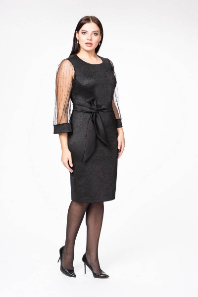 Платье Stilville 1697 графит - фото 6